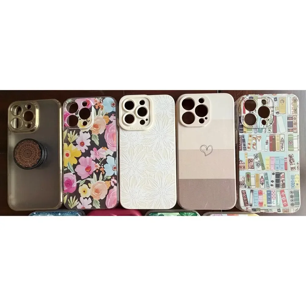 iPhone 13 Pro Cases - Lot of 12 - 6 Holidays + 6 Random Styles